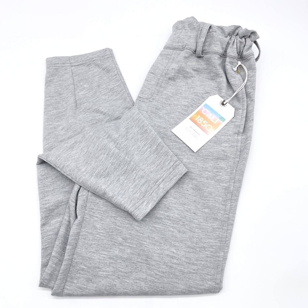 NEW Cali 1850 Womens XS‎ Paperbag Waist Sweatpants Lounge Athlesiure Stretchy